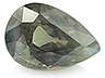 Alexandrite Single Pear Moderately included