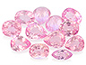 Spinel Closeout Mixed shapes Slightly to Moderately included