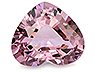 Spinel Single Heart Eye clean to Slightly included
