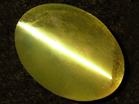 Single Chrysoberyl Cats Eye ZACB1508ab