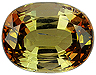Andalusite Single Oval Slightly included