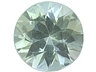 Aquamarine Calibrated Round Eye clean to Slightly included