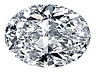 Diamond Single Oval SI<sub>1</sub>