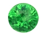 Tsavorite Calibrated Round Eyeclean to Moderately included