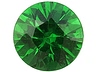 Tsavorite Calibrated Round Eye clean to Slightly included
