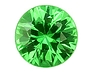 Tsavorite Calibrated Round Eye clean to Slightly included