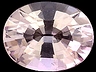 Morganite Single Oval Eye clean