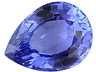 Tanzanite Single Pear Eye clean