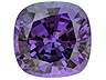 Tanzanite Single Cushion Eye clean