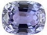 Tanzanite Single Cushion Eye clean