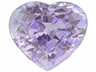 Tanzanite Single Heart Eye clean