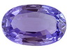 Tanzanite Single Oval Eye clean