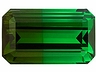 Chrome Tourmaline Single Octagon Slightly included