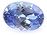 Sapphire  Oval Eye clean to Slightly included