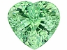 Chrysoberyl Single Heart Slightly included