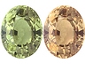 Alexandrite Single Oval Eye clean