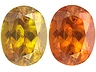 Bastnasite Single Oval Moderately included