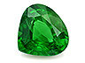 Tsavorite  Pear Moderately included