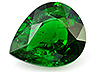 Tsavorite Single Pear Slightly included