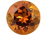 Hessonite Calibrated Round Eyeclean to Moderately included