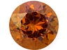 Hessonite Calibrated Round Eyeclean to Moderately included