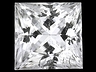 Phenakite Single Square Slightly included