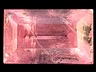 Rhodochrosite Single Baguette Moderately included