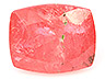 Rhodochrosite Single Cushion Heavily included