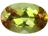 Andalusite Single Oval Slightly included