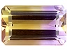 Ametrine Single Octagon Slightly included