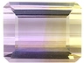 Ametrine Single Octagon Eye clean