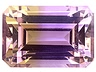 Ametrine Single Octagon Eye clean to Slightly included