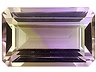 Ametrine Single Octagon Eye clean