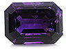 Amethyst  Octagon Moderately included