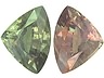 Alexandrite Single Trillion Moderately included