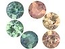 Alexandrite Mixed Lot Round Slightly to Moderately included