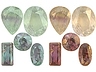 Alexandrite Mixed Lot Mixed shapes Moderately to Heavily included
