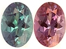 Alexandrite Single Oval Eye clean