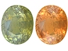Alexandrite Single Oval Slightly to Moderately included