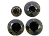 Baddeleyite Mixed Lot Round Moderately to Heavily included