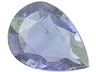 Benitoite Single Pear Eye clean to Slightly included