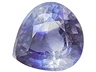 Benitoite Single Pear Slightly included