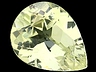 Chrysoberyl Single Pear Slightly included