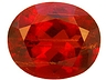 Clinohumite Single Oval Moderately included