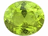 Idocrase Single Oval Heavily included