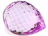 Kunzite Single Briolette Slightly included