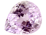 Kunzite Single Pear Eye clean to Slightly included