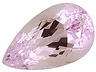 Kunzite Single Pear Slightly included
