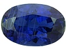 Kyanite Single Oval Moderately included