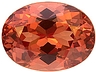 Malaia Garnet Single Oval Eye clean